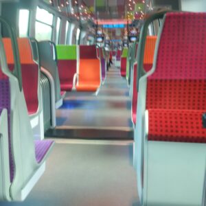 Patrimoine train régional aménagement intérieur